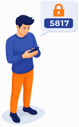 User journey recieve code